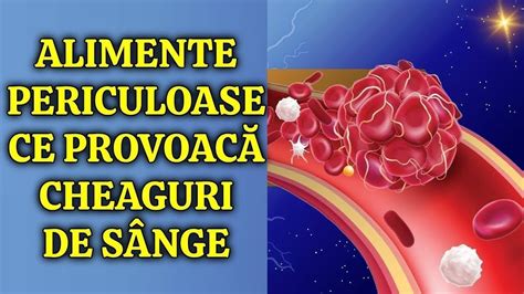 ilustrație cu diferite tipuri de cheaguri de sânge