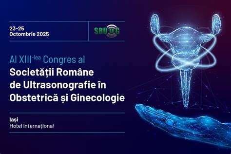 Logo-ul Societății Române de Ultrasonografie în Obstetrică și Ginecologie (SRUOG)
