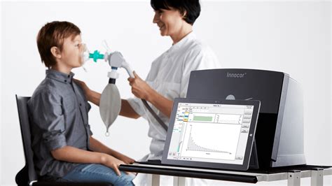 Echipament pentru testarea funcției pulmonare la copii