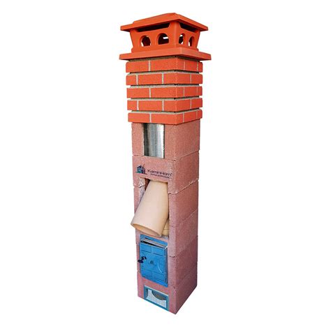 Diagramă explicativă a principiului de tiraj într-un coș de fum.