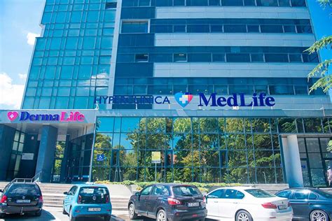 Infografie cu specialitățile medicale oferite la Hyperclinica MedLife Constanța