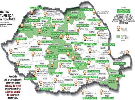 harta cu locatiile MedLife in Romania