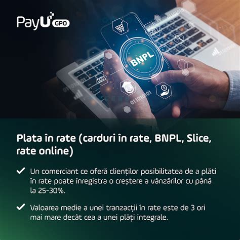 Infografic cu opțiuni de plată în rate