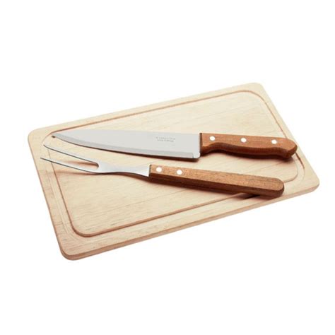 Set de tacâmuri și tocător personalizate pentru bucătărie.