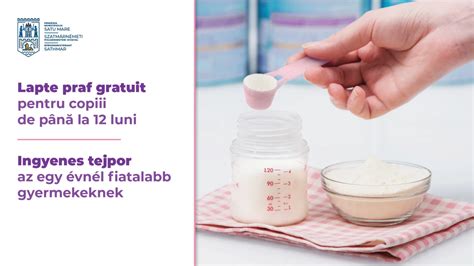 Infografic care prezintă pașii de preparare a laptelui praf, de la igienizare la amestecul cu apă.