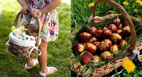 Copii îmbrăcați elegant de Paște, ciocnind ouă