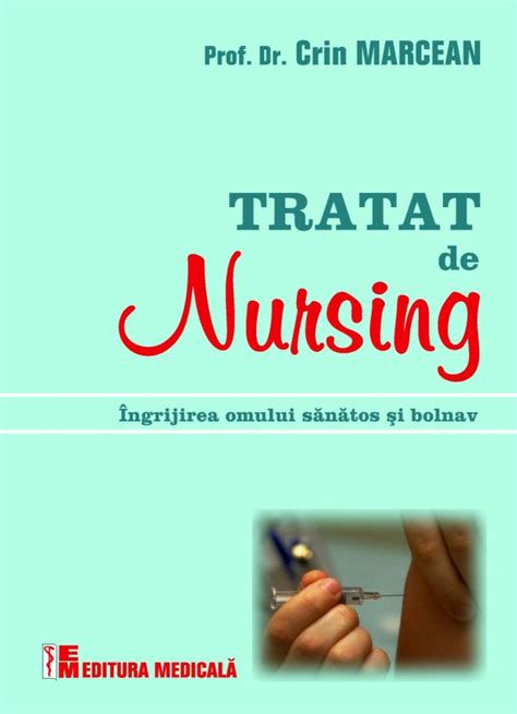 Copertă tratat nursing pediatric