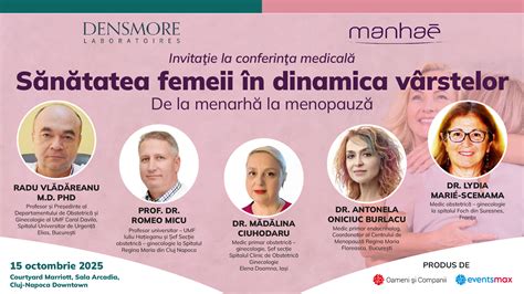 Ilustrație a etapelor vieții reproductive a femeii: fertilitate, perimenopauză, menopauză