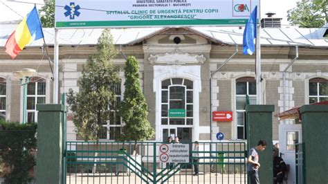 Infografic prezentând structura departamentelor medicale și specializările medicilor din Spitalul Grigore Alexandrescu