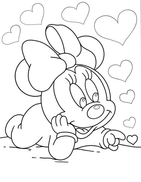 Grilă de construcție pentru desenul Baby Mickey Mouse