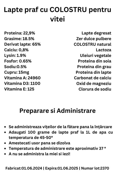 ilustrație comparativă între colostru și lapte matur, evidențiind diferențele de compoziție
