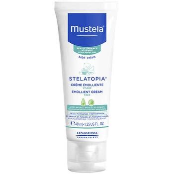 Ambalajul produsului Mustela Stelatopia Cremă Emolientă pentru Față, 40 ml
