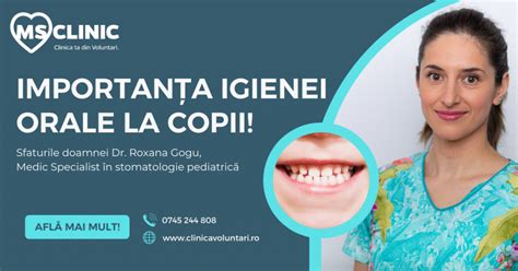 infografic cu etapele igienei orale la bebeluși