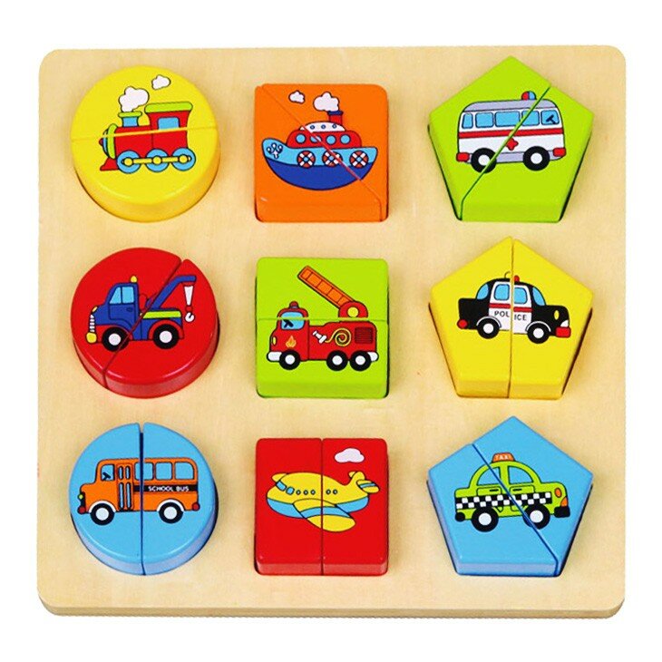 3D Puzzle mijloace transport