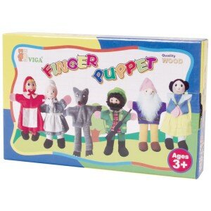 Papusi pentru teatru scufita rosie 