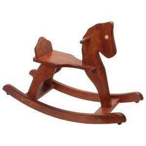 Căluţ / balansoar din lemn fără cadru 