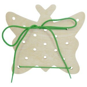 Sablon cu siret fluturas