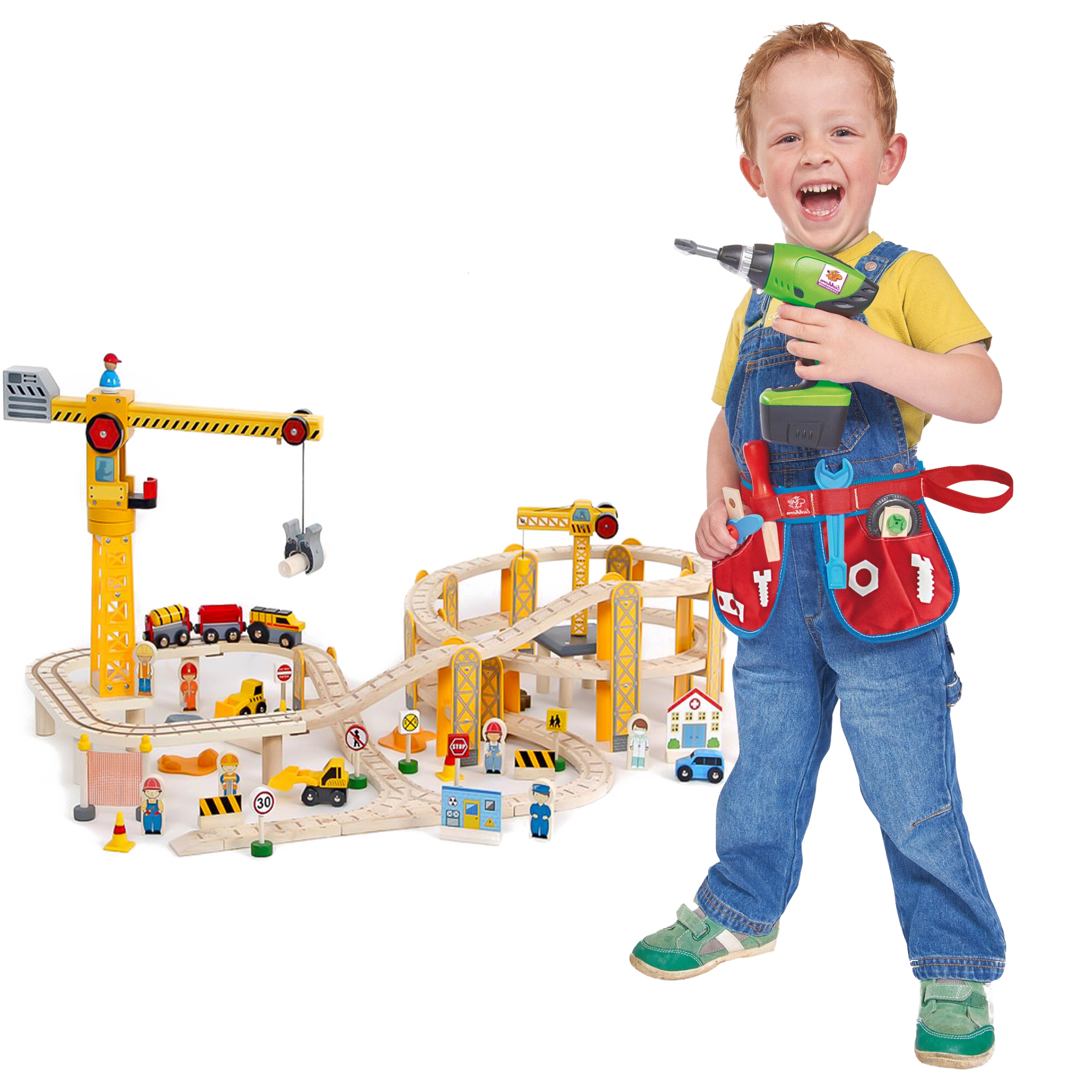 Kid Toys, plastic drill set, tools